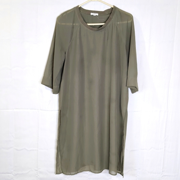 Ardene Tunic Style Long Sheer Top Women's size Medium - Picture 1 of 8